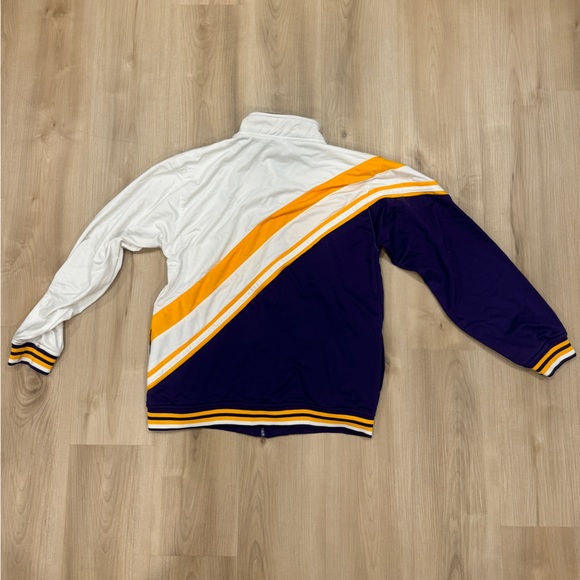 NFL Minnesota Vikings Men’s zip up sweater size XL white purple and gold - Picture 6 of 9